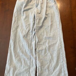 Hollister Light Blue Wide Leg Jeans
